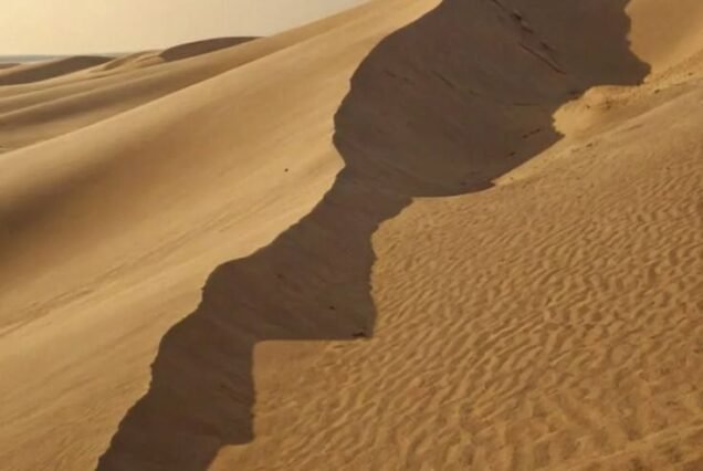 Hiking in the Moroccan Desert