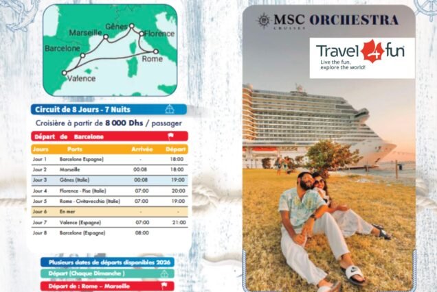 MSC Orchestra Cruise — Mediterranean from Barcelona