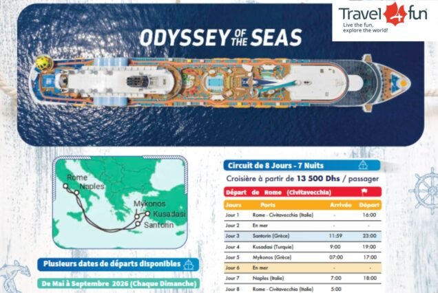 Odyssey of the Seas — Greek Islands Cruise from Rome